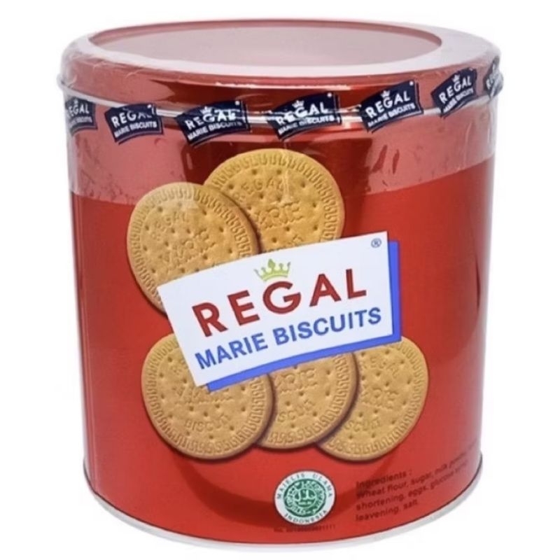 

Regal Marie Biscuit Kaleng Mini 550gr