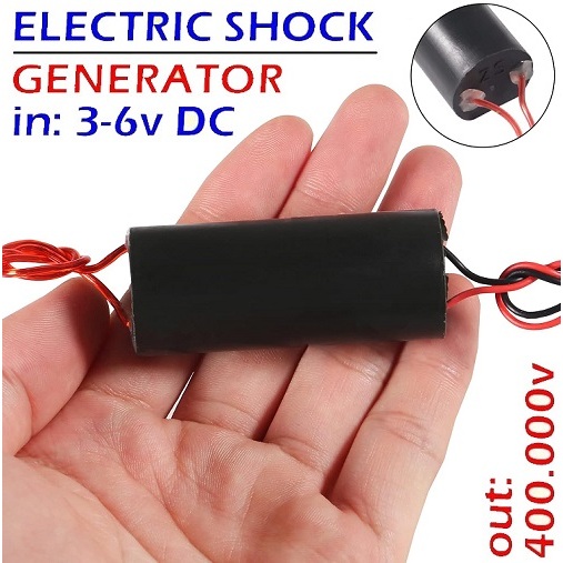 High Voltage Generator 3V-6V to 400KV 400000V Boost Step-Up Power Electric Shock Modul Tegangan Ting
