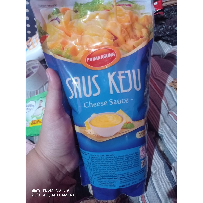 saos keju prima agung kemasan 1kg