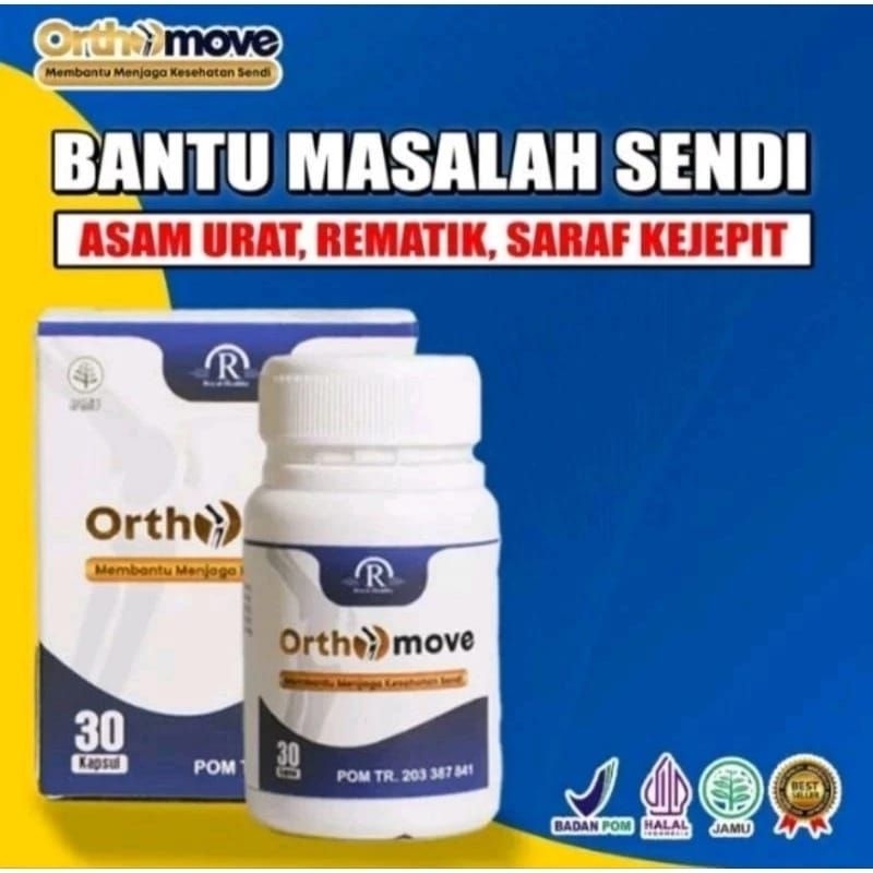 Orthomove Original Obat Saraf Kejepit Nyeri Sendi Sakit Pinggang