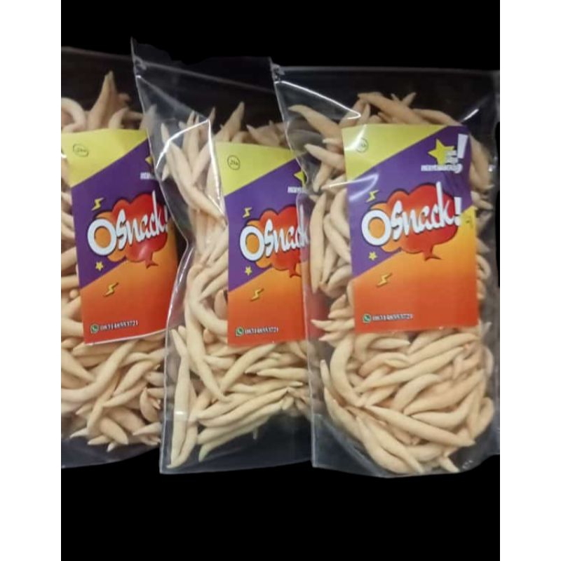 

O Snack Gabus Keju ukuran 200g