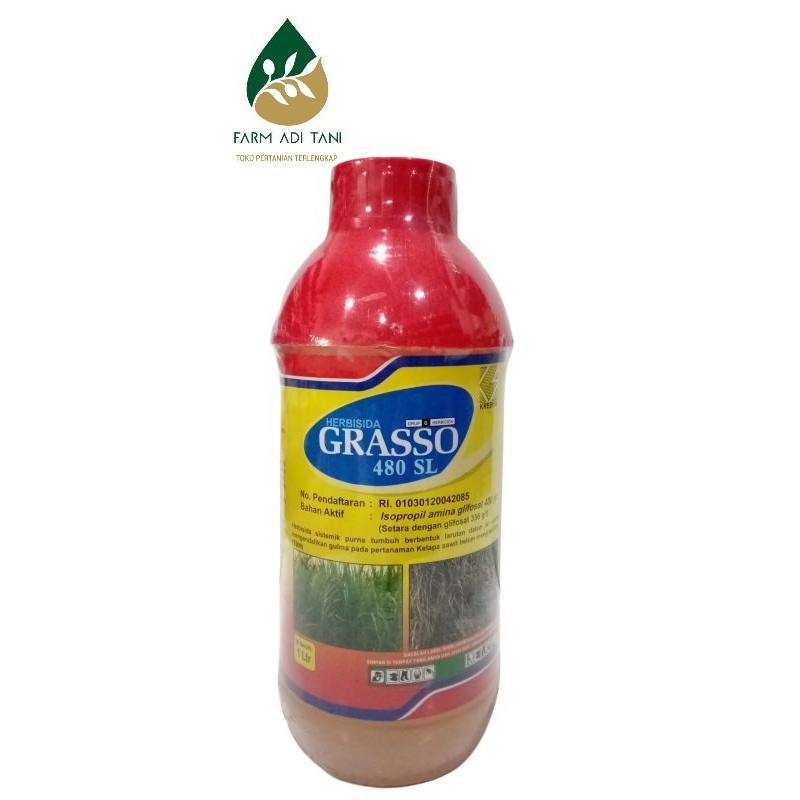 HERBISIDA GRASSO 480 SL - KEMASAN 1 ltr