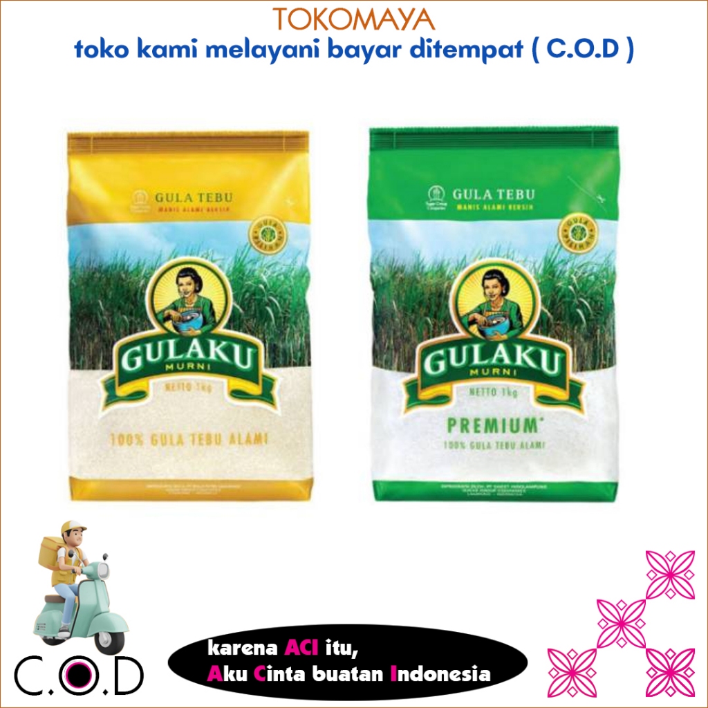 

Gulaku Gula Tebu Premium | Gulaku Gula Pasir 1 kg