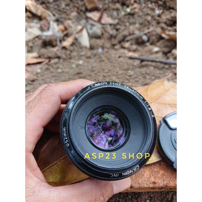 Lensa Canon EF 50mm F1. 8 Mark 2 Second Normal Murah