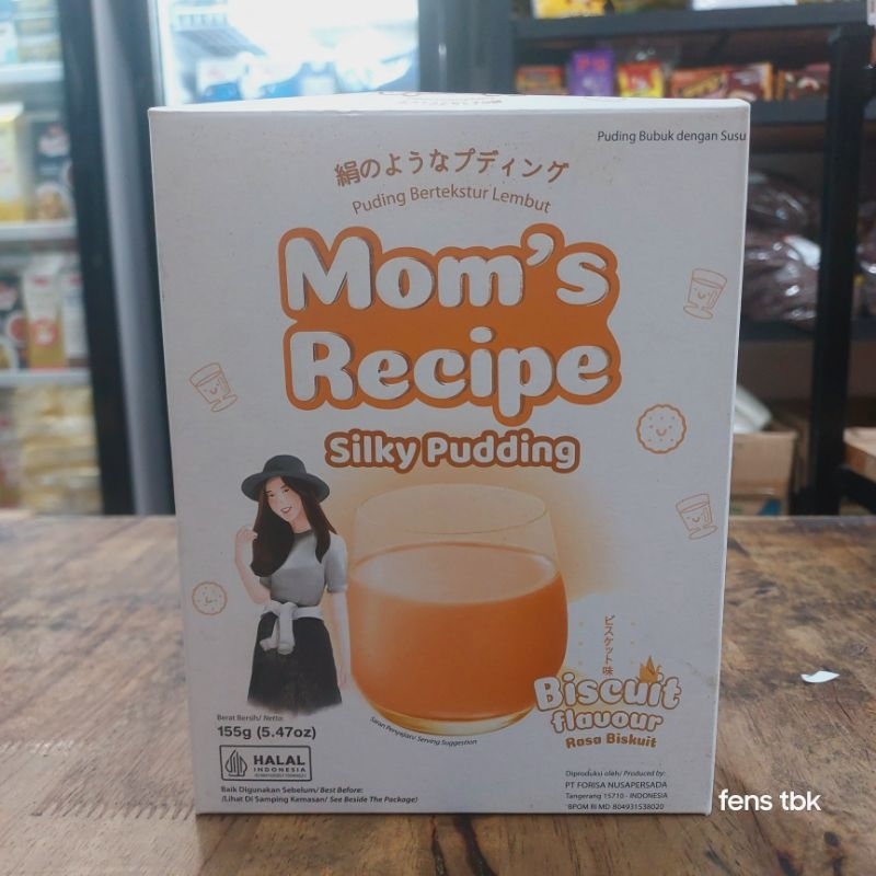 

SILKY PUDING BISCUIT MOMS RECIPE