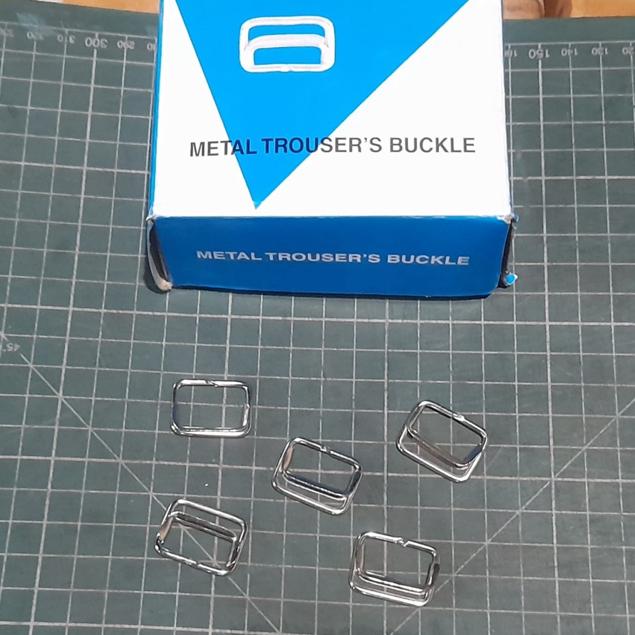 PREMIUM Ring  Hak Segi Pramuka  Gesper Pramuka  Metal Trousers Buckle  Ring Jalan