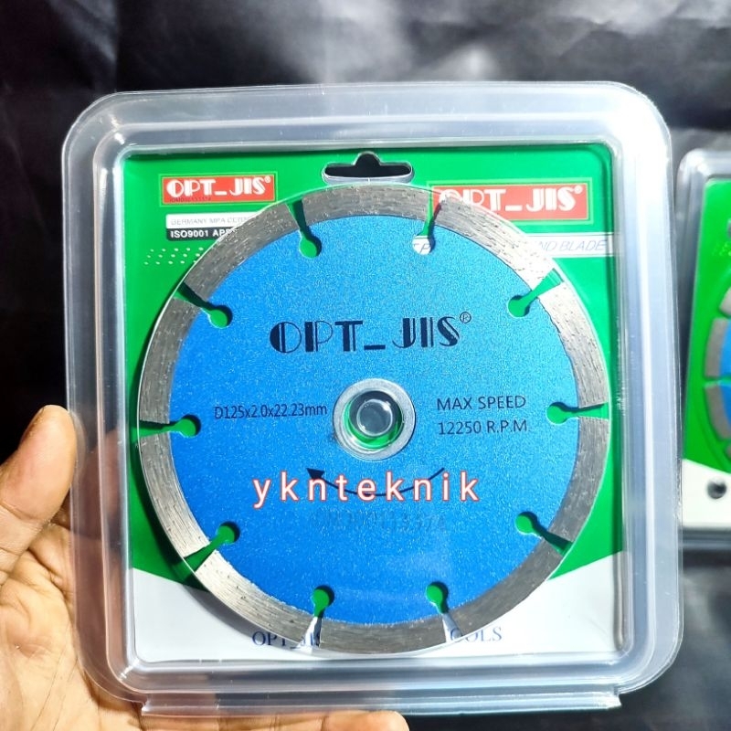 Mata Pisau Potong Keramik Granit 5 inch OPT Diamond Wheel 5 inch Mata Gerinda Potong Marmer Pisau Pe