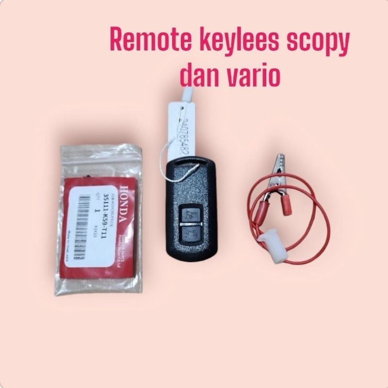 remote keyless Scoopy dan Vario 150