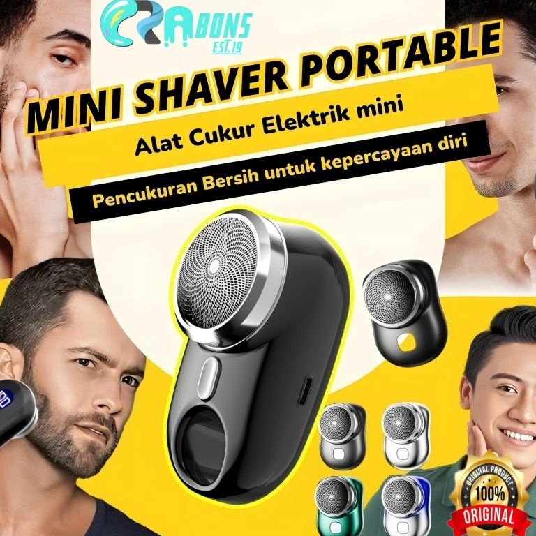 Bagus Banget Alat mesin Cukur elektrik bulu Kumis Pencukur Jenggot Mini Shaver Portable terbaru 224
