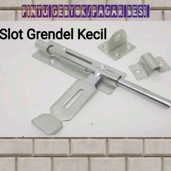 Grendel slot kuncian gembok pintu ornamen asesoris pagar gerbang berkualitas