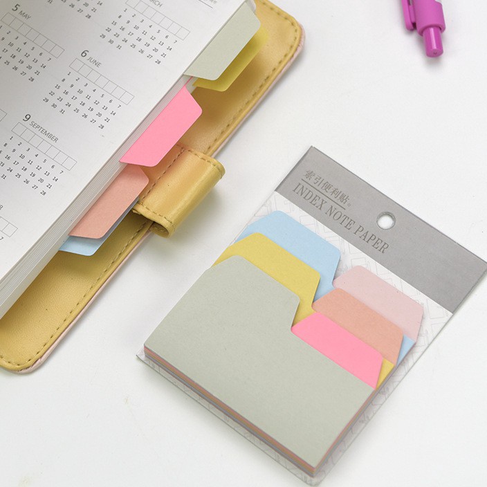 

SUPER SALE 6 COLORS INDEX NOTE STICKY NOTE MEMO