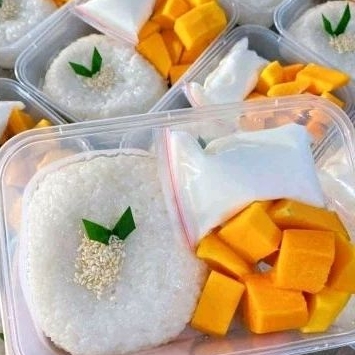 

Mango Sticky Rice Dessert mangga khusus gojek grab instant