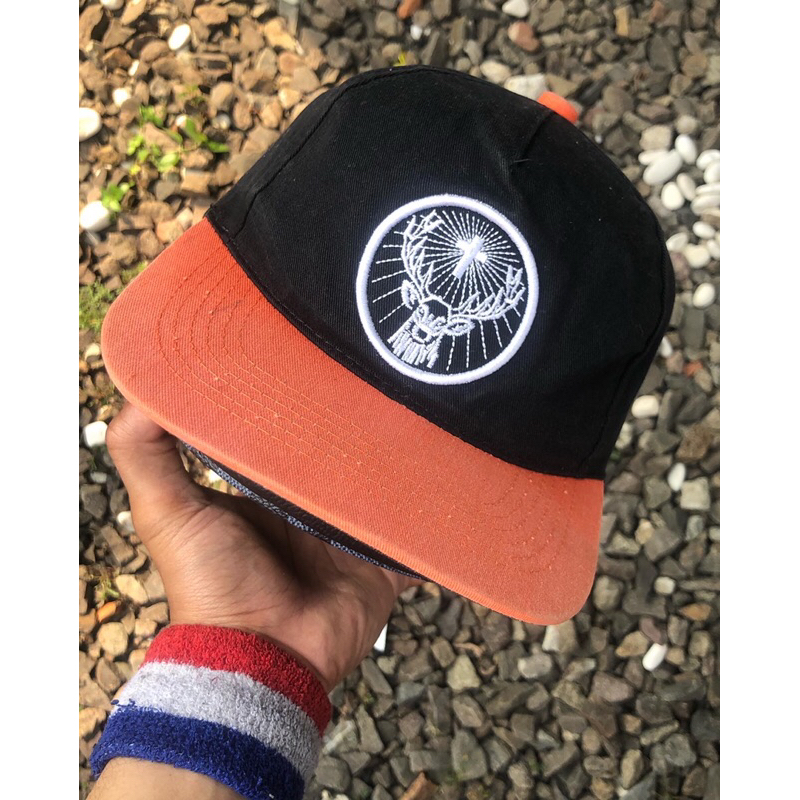 Topi Jagermeister black orange