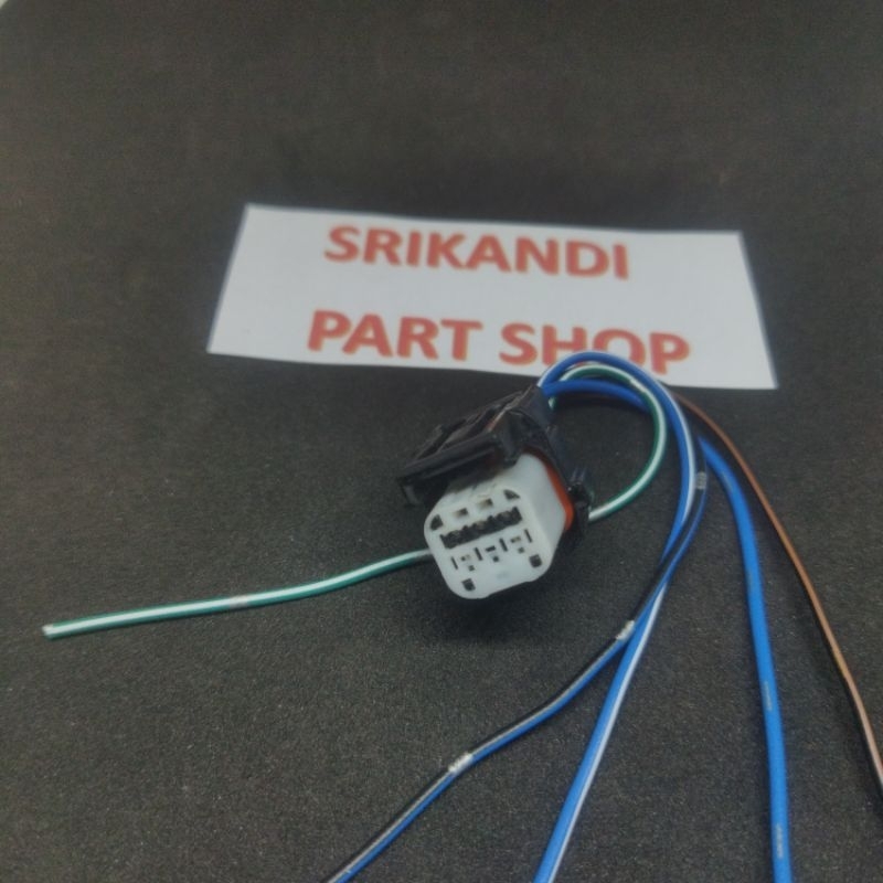 soket soket fitting lampu depan scoopy fi K2f tahun 2021 -2023