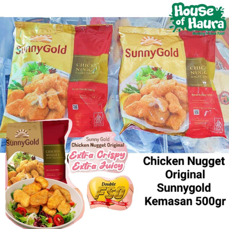 

Nugget Sunny Gold original / Chicken Nugget Sunnygold / Sunnygold