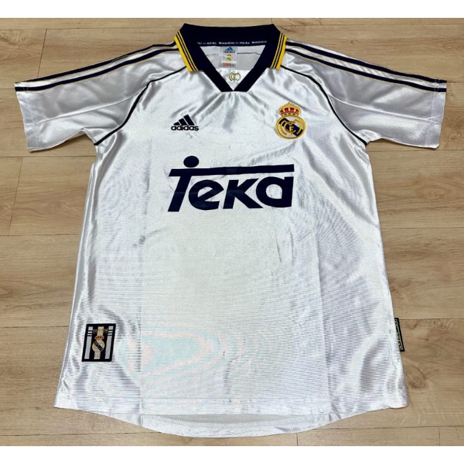 JERSEY MADRID HOME 1998 1999 RETRO 100% BEST QUALITY