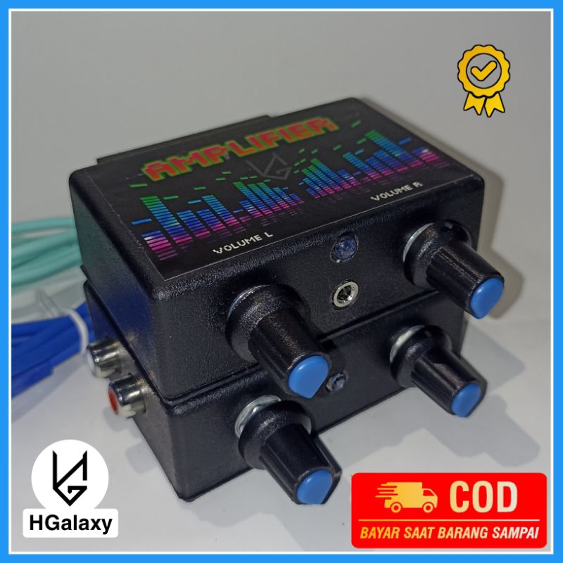 power mini amplifier 5 volt(USB) stereo power amplifier miniatur murah