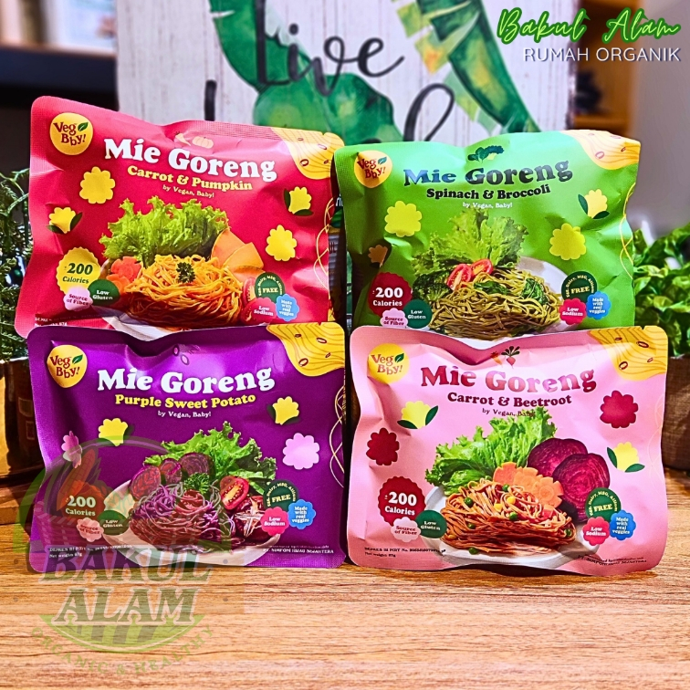

Vegan Baby Mie Goreng (Healthy Instant Noodle)