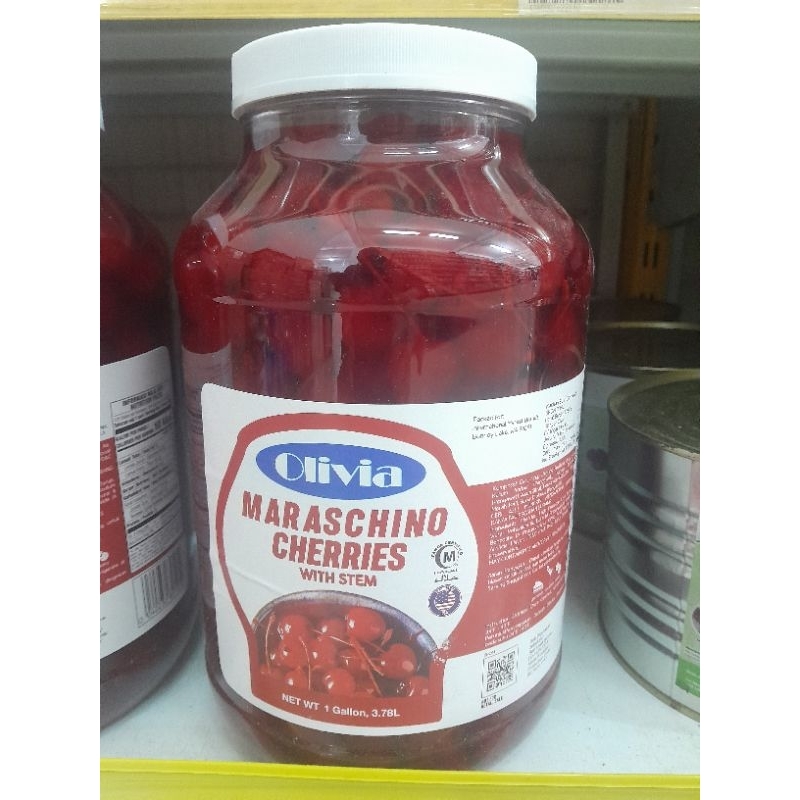 

Cery Merah Tangkai 1toples / OLIV CERRY MERAH TANGKAI TOPLES PLASTIK