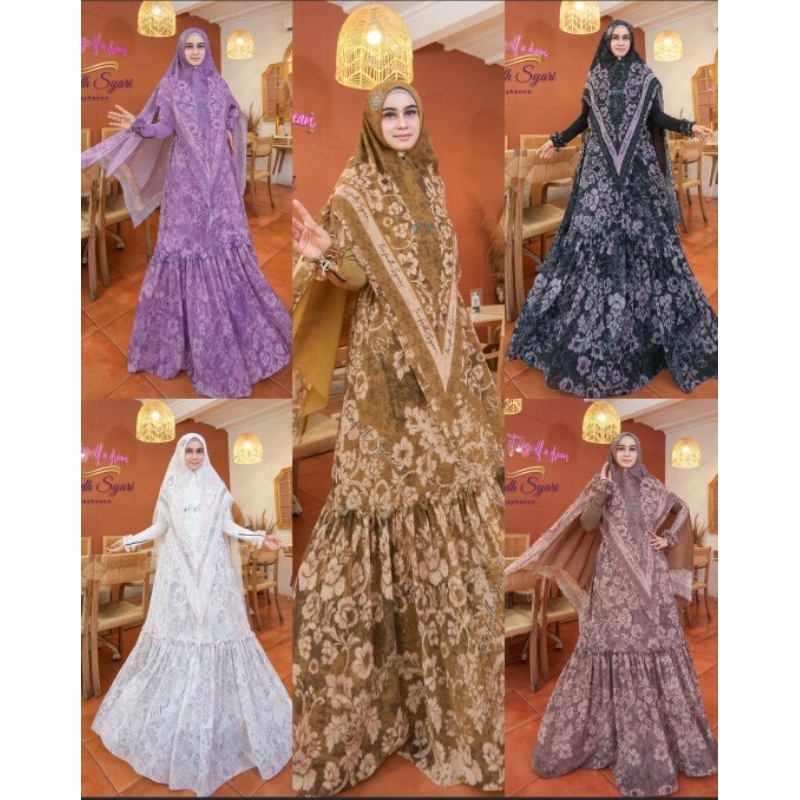 CANTIK FS Gamis FARFADH NADHIFA & FAZILAH
