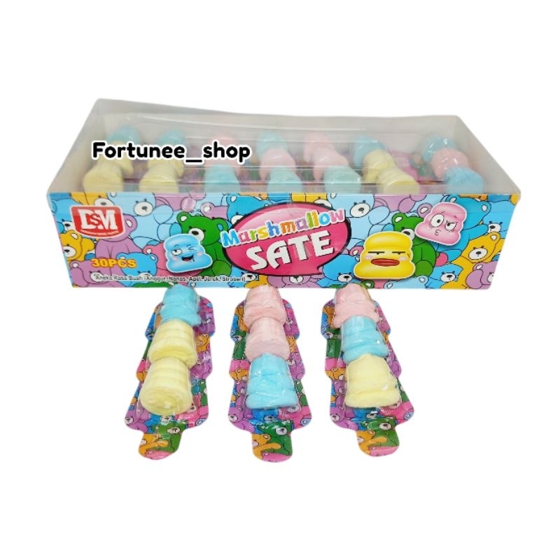 

Marsmallow Sate / Marsmallow Karakter isi 30pcs
