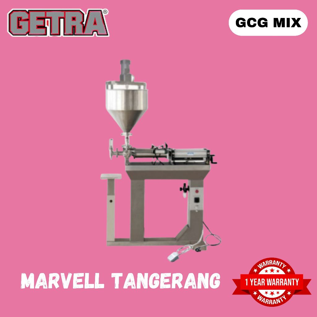 GETRA GCG MIX Paste Filler / Mesin Pengisi Pasta