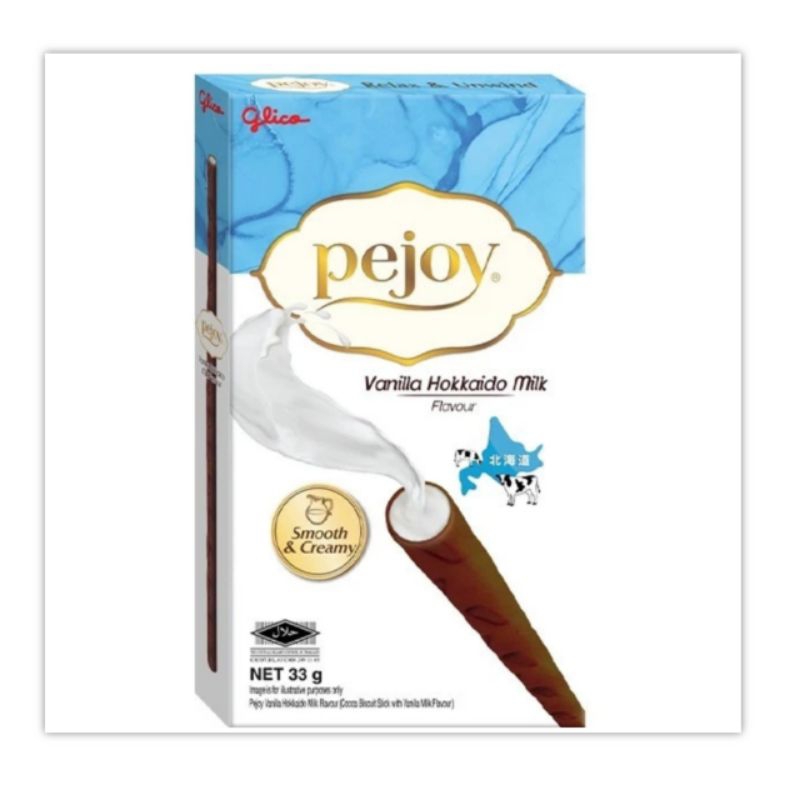 

Pejoy Vanilla Hokkaido Milk 30 gr Biskuit Cemilan