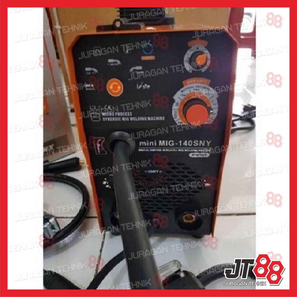 BLACKFOOT Mesin Las Mini CO2 MIG MAG MMA 140 SNY TANPA GLASS