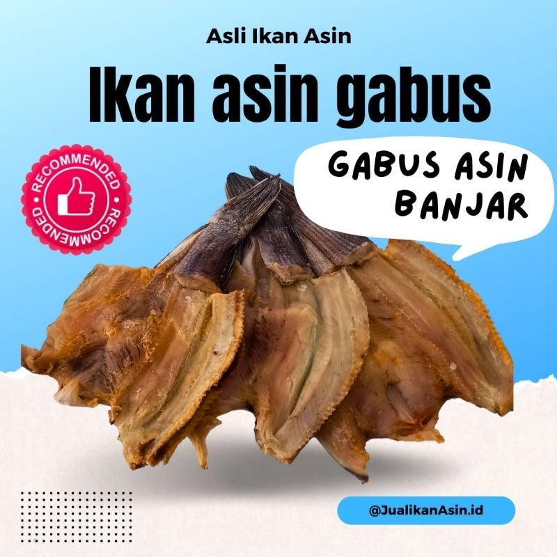 

Ikan Asin Gabus Banjar 1 kg