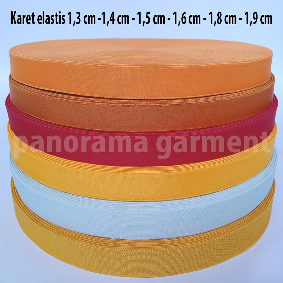 Karet elastis 1,4 cm - 1,9 cm