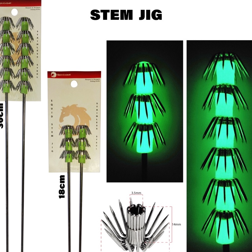 FG2 Pancing Cumi Garong  Merk Searyoma  Stem Steel JSS
