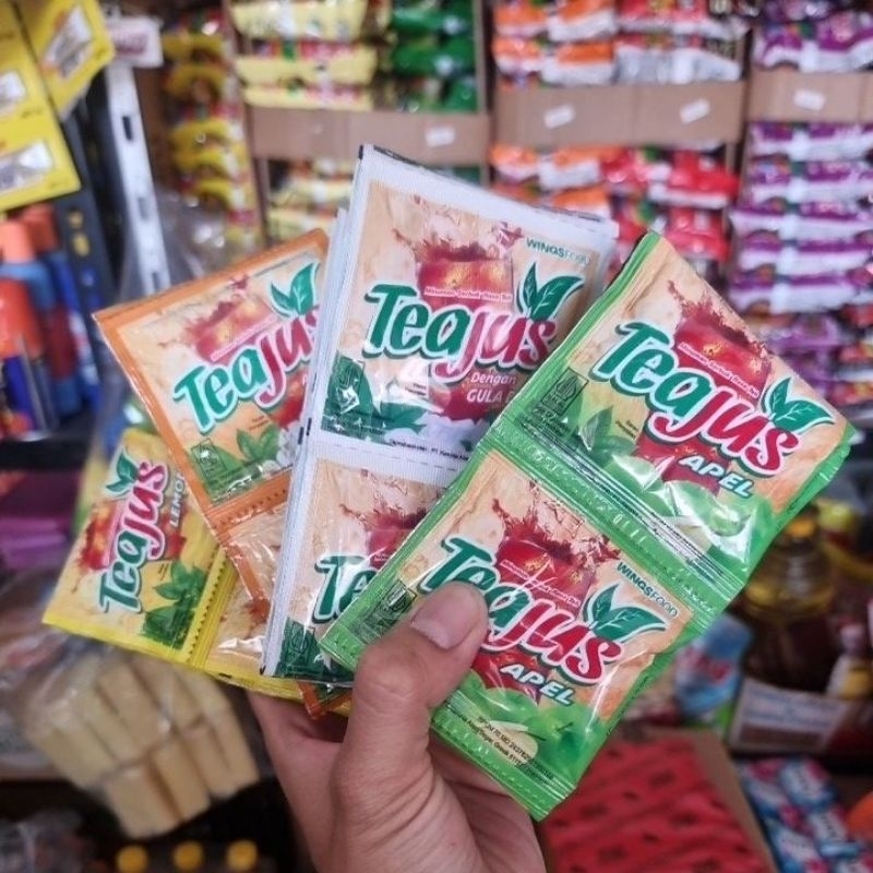 

Tea Jus 6gr Teajus 1 Renceng Isi 10 Pcs