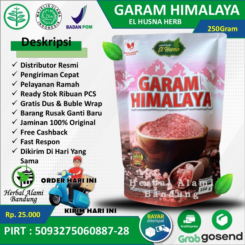 

Garam Himalaya Original Premium EL Husna Herb Isi 250gram