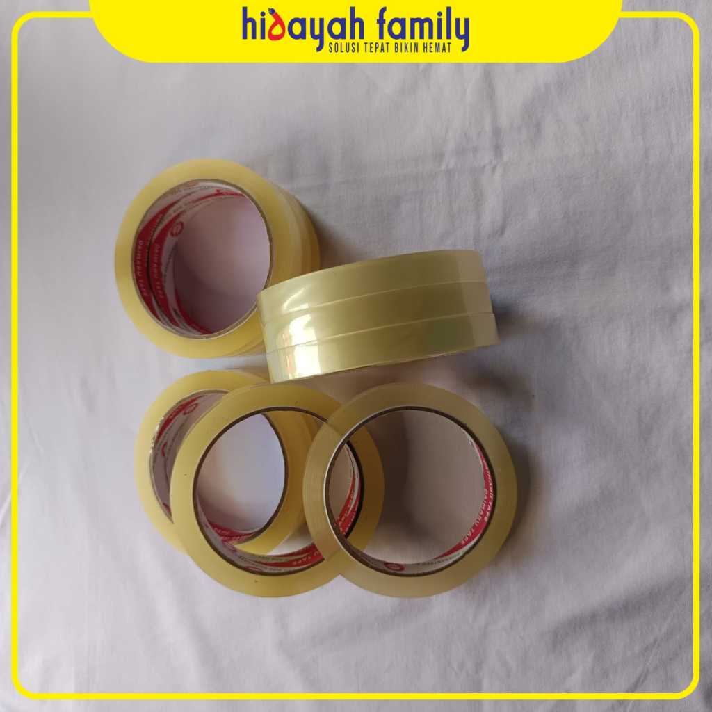 

selotip bening lakban bening 1/2 inch