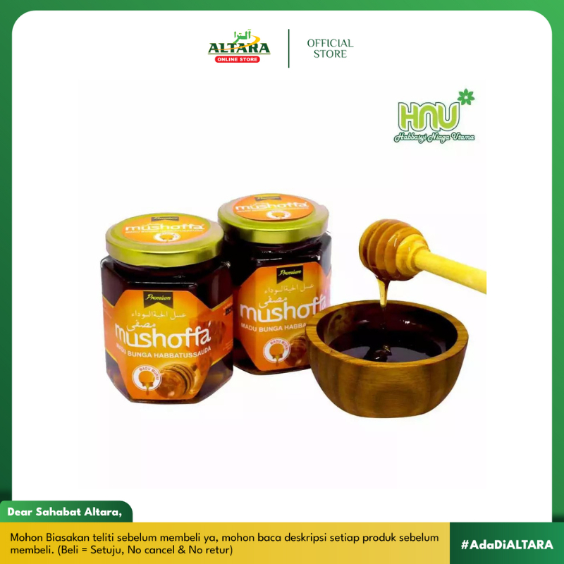 

Madu Mushofa 250gr Madu Bunga Habbatusaudah