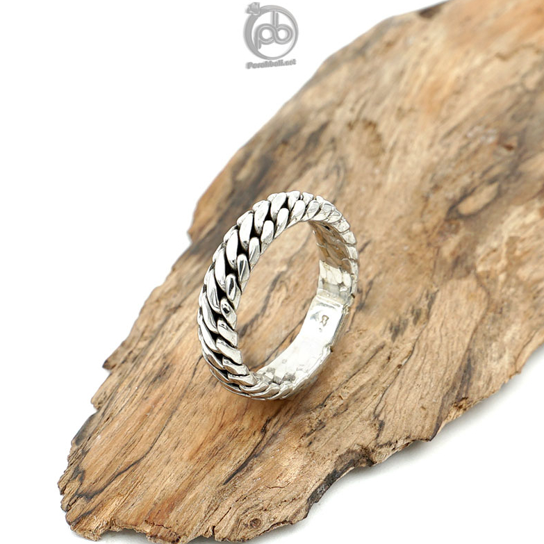 Cincin Pria Perak Asli 925 Sisik Ular LaCulabra Maxie