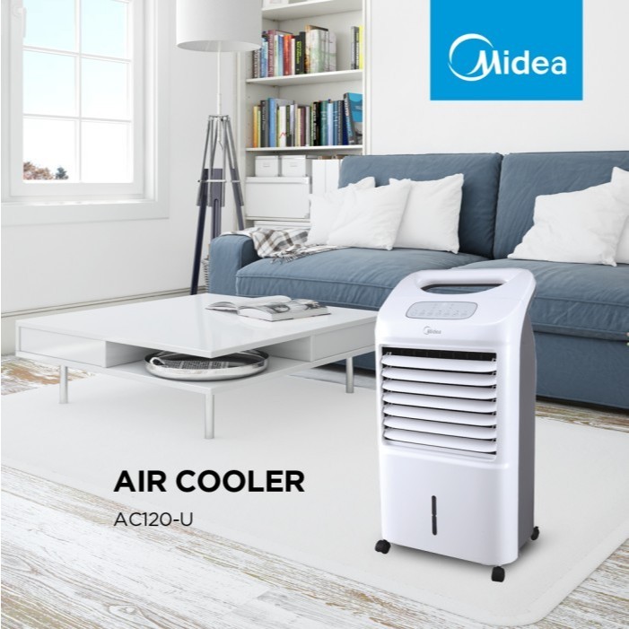 Air Cooler 3in1 Midea AC120-U Penyejuk Ruangan 7 Liter HEPA Filter AC120