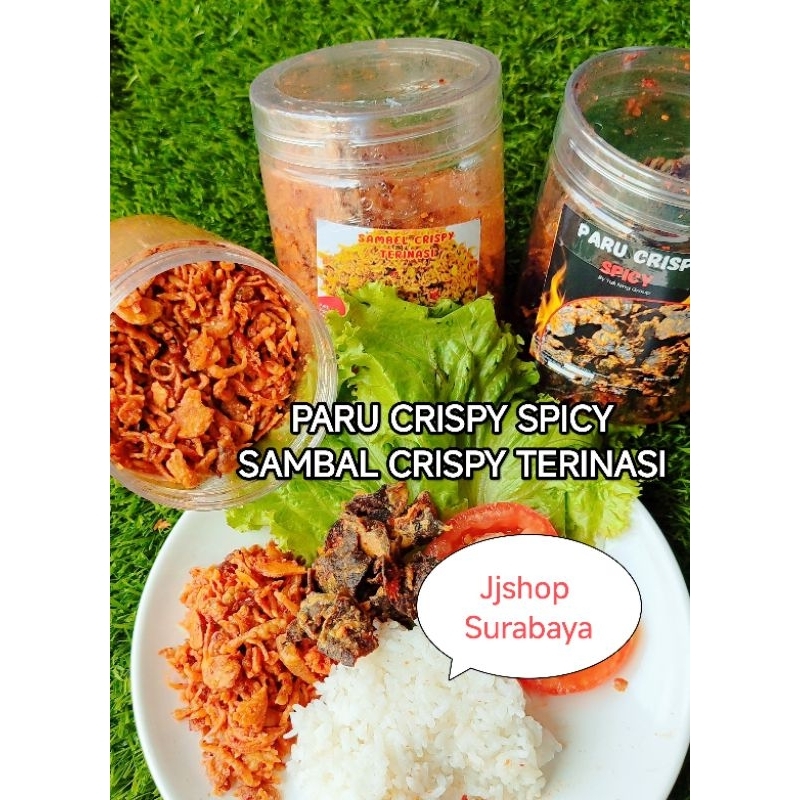 

Paru Crispy dan Sambal kering terinasi Yukning group asli