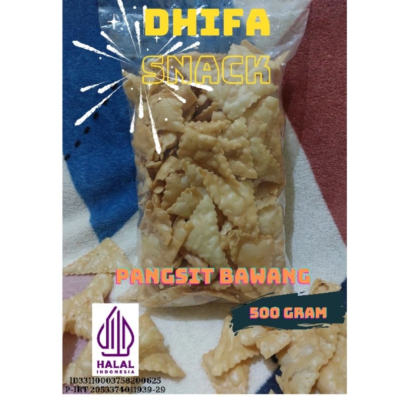 

Keripik Bawang / Keripik Pangsit / Kue Bawang / 500 Gram