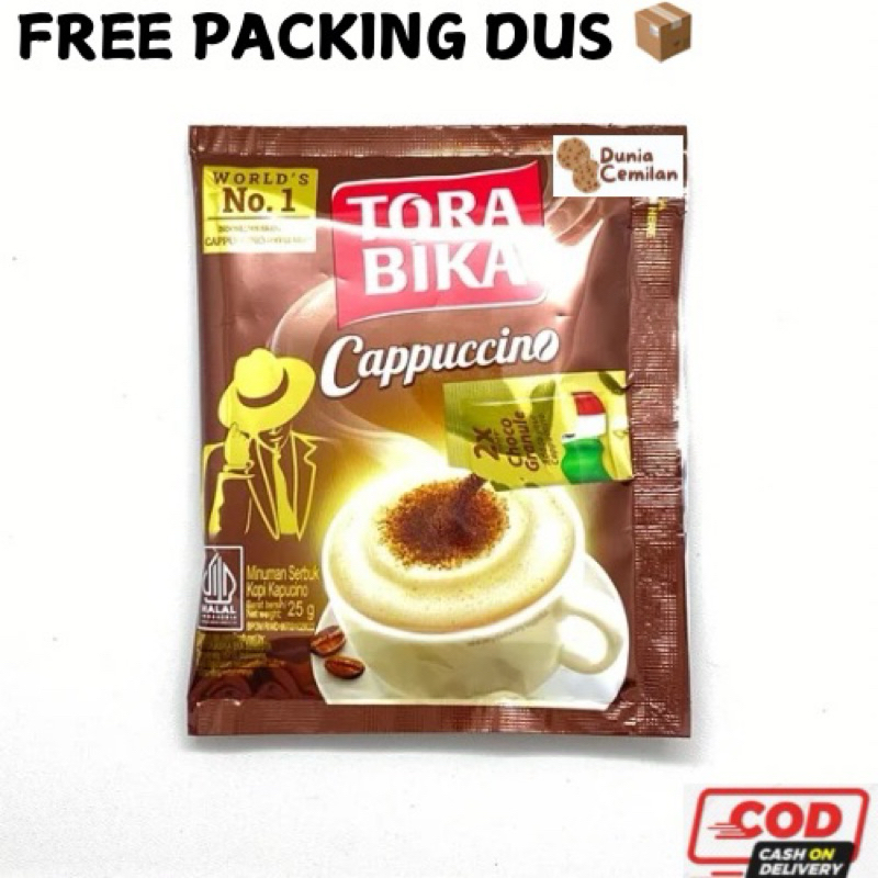 

[TERMURAH!!] Torabika Cappucino 25gr SATUAN - Kopi Serbuk Sachet Tora Bika Instant