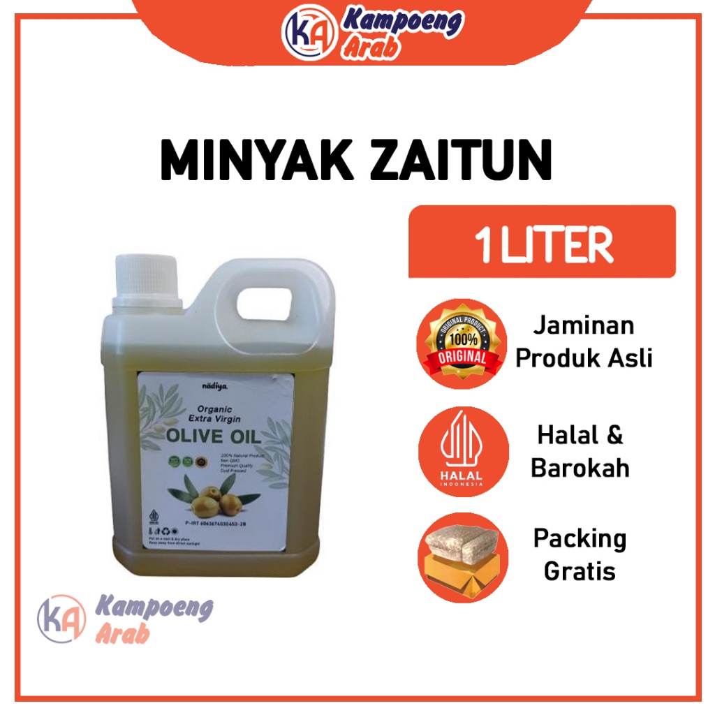 

Minyak Zaitun Premium 1 LITER EVOO Untuk Konsumsi Diminum Produk Asli Organik Natural Kualitas Premium Borges Bertolli Rafael