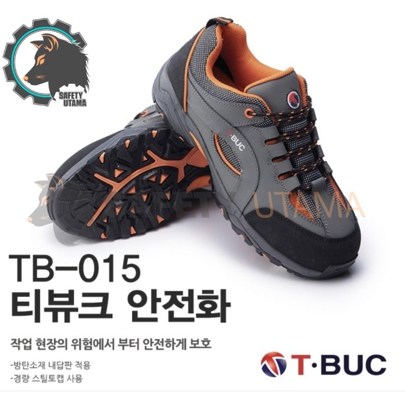 Sepatu Safety shoes T-Buc Tb015 Original BNIB export Import Standard