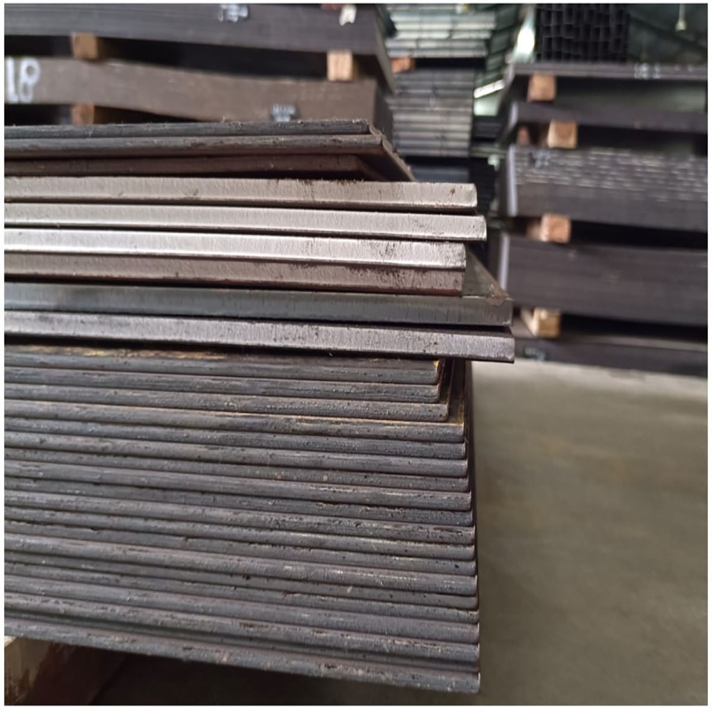 Besi plat 6mm diameter 420mm