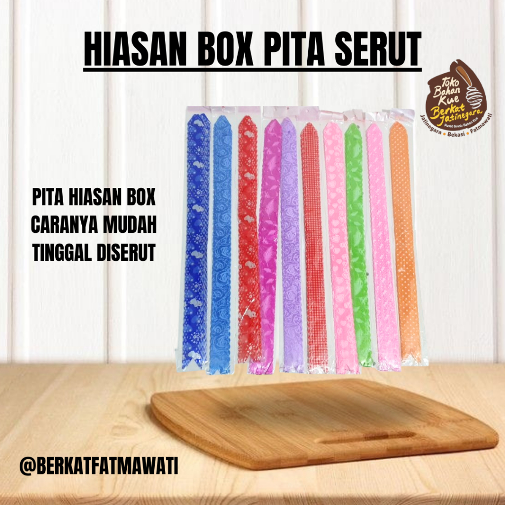 

HIASAN BOX PITA SERUT / HIASAN PITA / PITA TARIK AKSESORIS BOX
