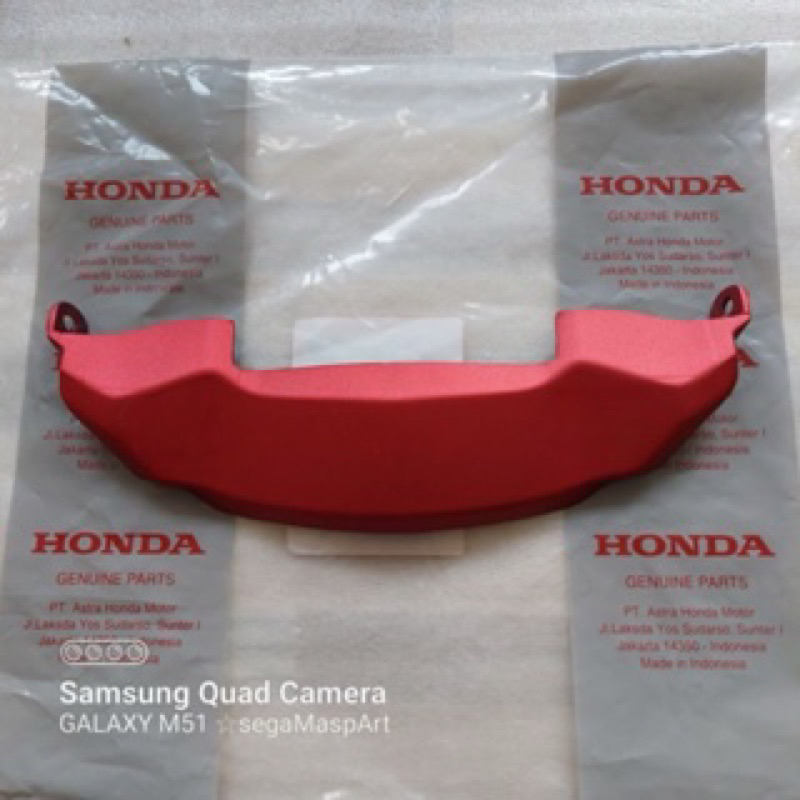 Cover Front Center Cover Dagu PCX 150 K97 2018 - 2020 Hitam Merah doff