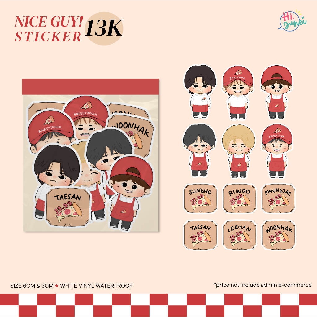 

Nice Guy BND stickercut