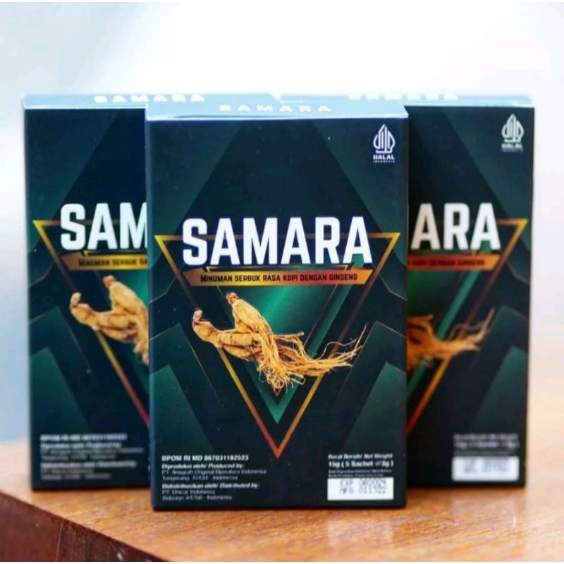 

Samara Ginseng Minuman Kopi Serbuk 10 Sachet