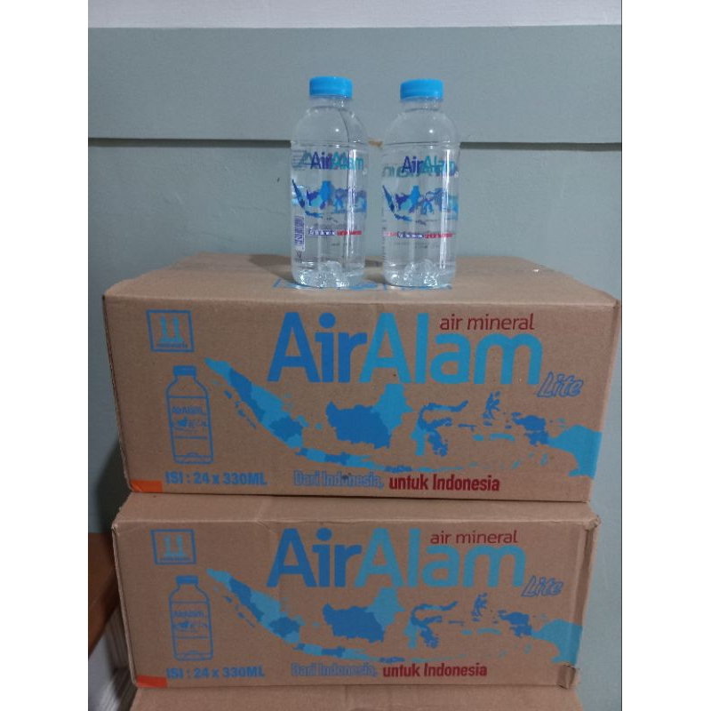 

Air mineral AIR ALAM produksi Kapal Api