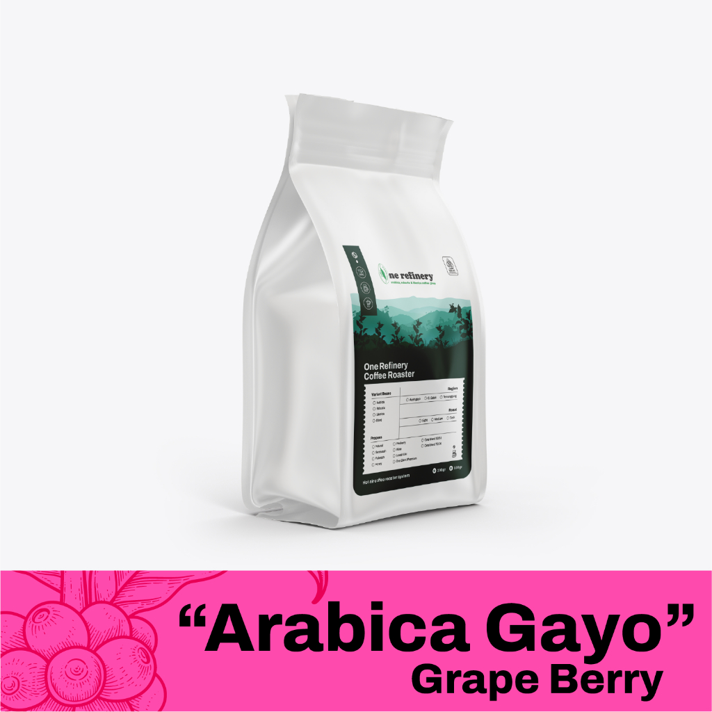 

Biji Kopi Arabica Gayo Grape Berry