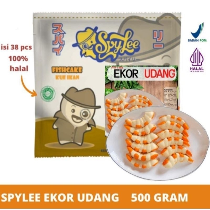 

Spylee ekor udang, sosis ikan, suki